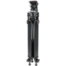 GVM S160 Aluminum Tripod with Hydraulic Fluid Head