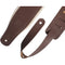 Levy's Amped Leather Series Guitar Strap (Brown)