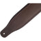 Levy's Amped Leather Series Guitar Strap (Dark Brown)