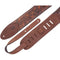 Levy's Sundance Series Leather Guitar Strap (Geranium Whiskey)