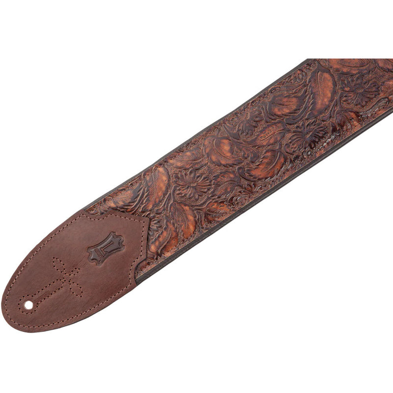 Levy's Sundance Series Leather Guitar Strap (Geranium Whiskey)
