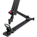 GVM S170 Aluminum Tripod with Fluid Head and Ground Spreader
