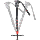 GVM D190 Aluminum 5-Section Monopod with Fluid Head