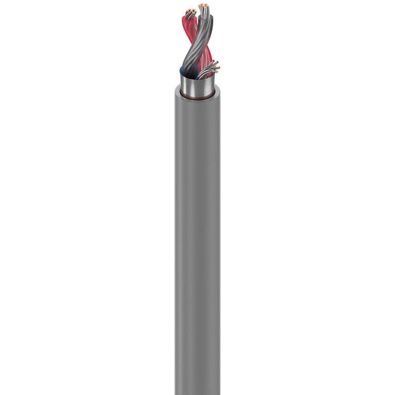 Belden Line Level 1-Pair Tinned Copper Indoor Audio Cable (Gray, 1000')