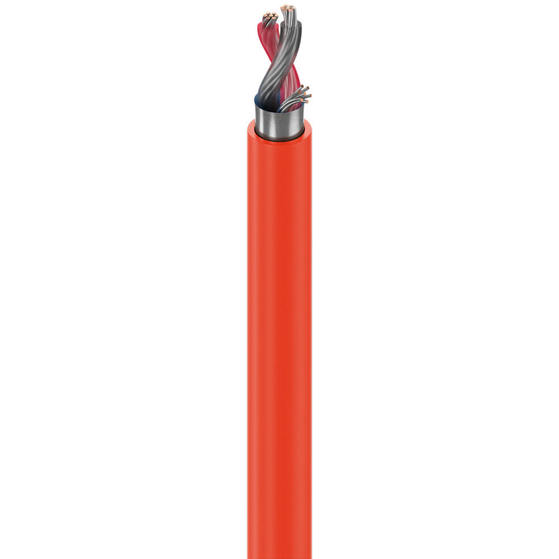 Belden Line Level 1-Pair Tinned Copper Indoor Audio Cable (Red, 1000')