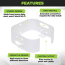 HIDEit Mounts Xfinity XB8 Gateway Modem Mount (White)