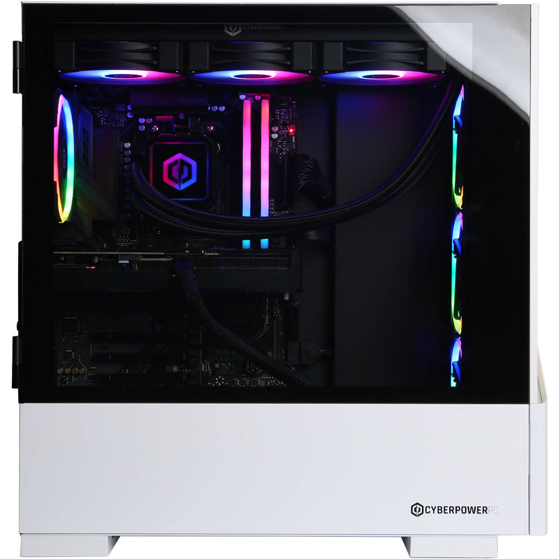 CyberPowerPC Gamer Supreme Liquid Cool Desktop Computer (White)