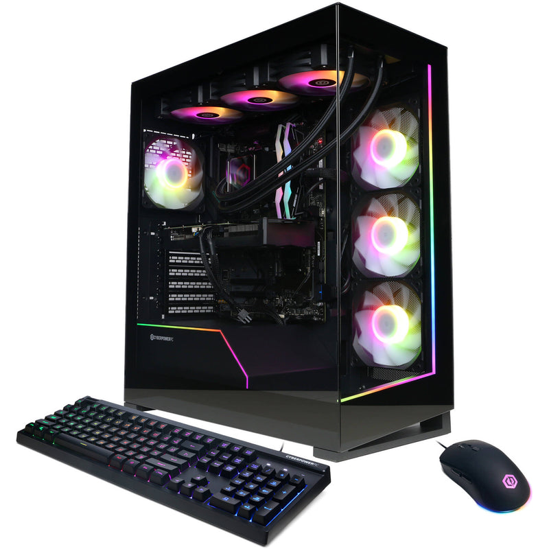 CyberPowerPC Gamer Supreme Liquid Cool Desktop Computer (Black)