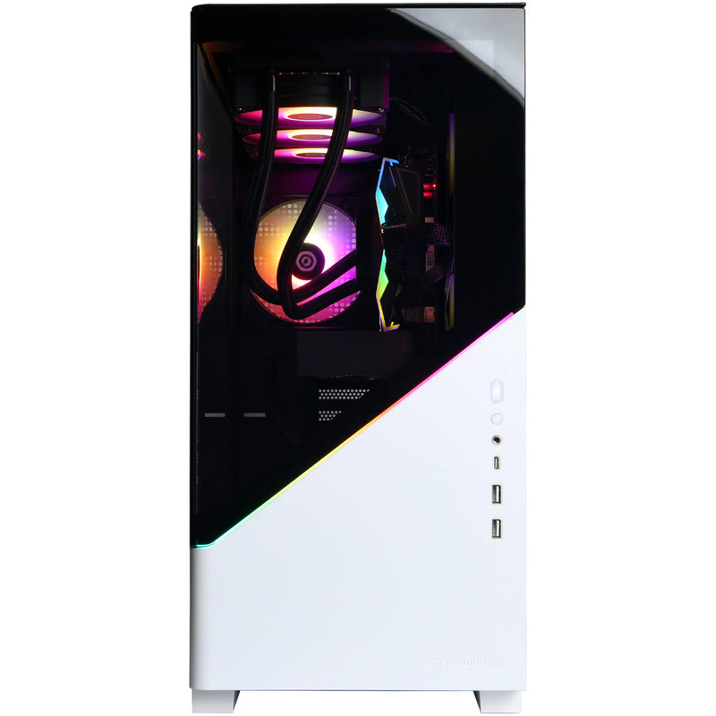 CyberPowerPC Gamer Supreme Liquid Cool Desktop Computer (White)
