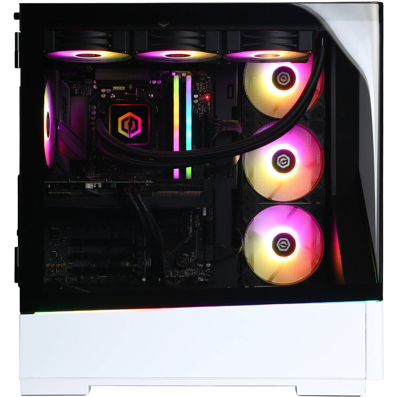 CyberPowerPC Gamer Supreme Liquid Cool Desktop Computer (White)