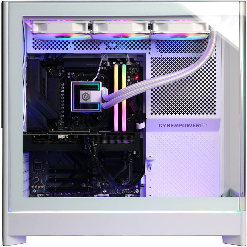 CyberPowerPC Gamer Supreme Liquid Cool Desktop Computer (White)