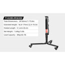 Sunwayfoto T1A20R Dolly with M3650C 5-Section Carbon Fiber Monopod