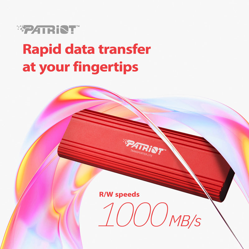 Patriot 2TB Transporter Lite USB 3.2 Gen 2 Portable SSD