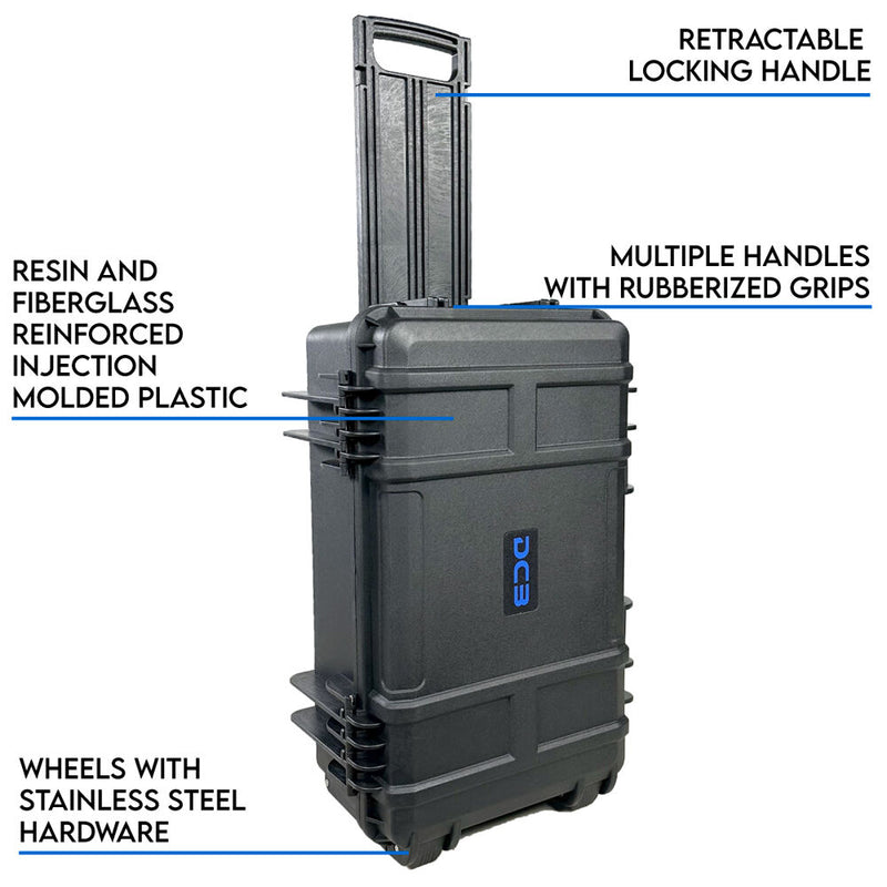 DCB Cases Element 5434F Wheeled Utility Case&nbsp;with Foam