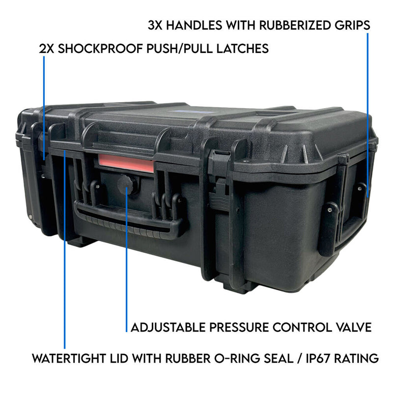 DCB Cases Element 5434F Wheeled Utility Case&nbsp;with Foam