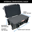 DCB Cases Element 5434F Wheeled Utility Case&nbsp;with Foam
