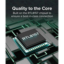 Plugable 5 Gigabit Ethernet to USB-C 3.2 Gen 2 Adapter