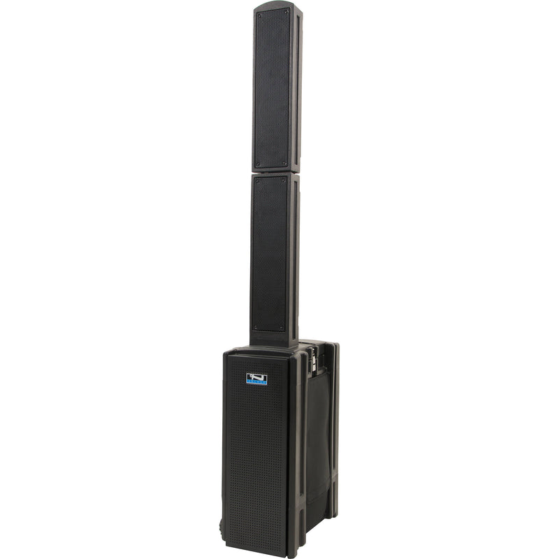 Anchor Audio Beacon 2 System X4 Portable Line Array Sound System with Bluetooth, AIR Transmitter, 2 Wireless Handheld Mics, 2 Beltpacks, 2 Lavalier Mics