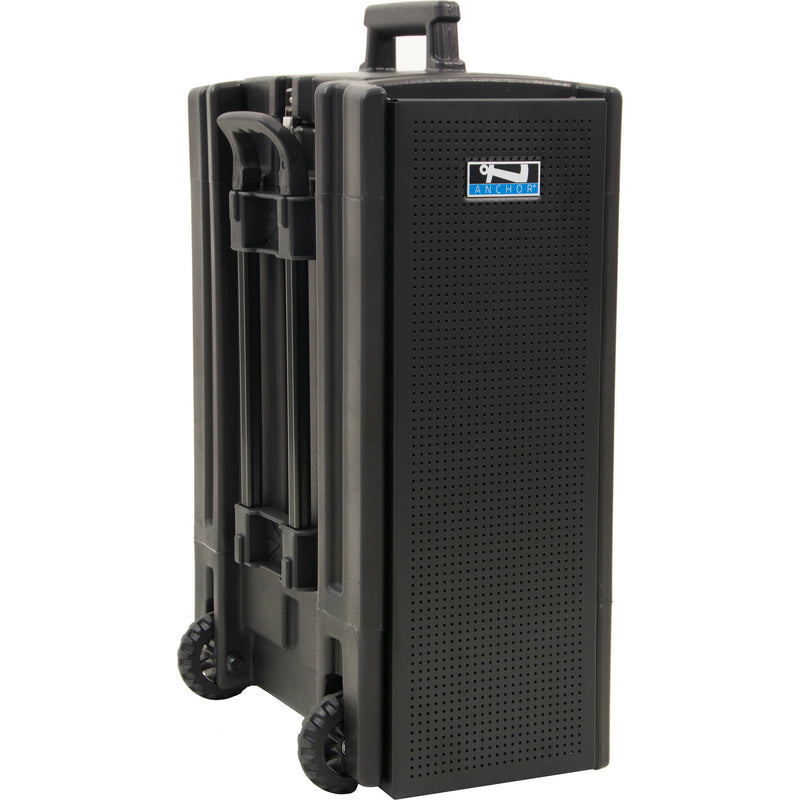 Anchor Audio Beacon 2 System X4 Portable Line Array Sound System with Bluetooth, AIR Transmitter, 4 Beltpacks, 4 Lavalier Mics