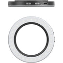 SmallRig Vibe P30 LED Video Ring Light with Universal 67mm Threaded Filter Adapter