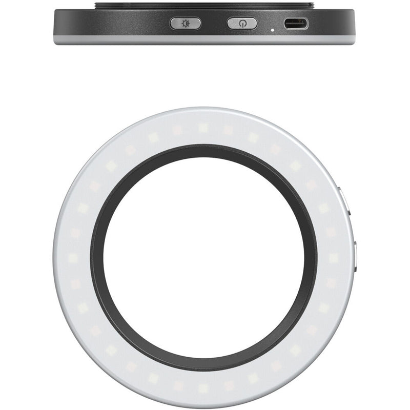 SmallRig Vibe P30 LED Video Ring Light with Universal 67mm Threaded Filter Adapter
