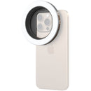 SmallRig Vibe P30 LED Video Ring Light with Universal 67mm Threaded Filter Adapter