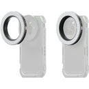 SmallRig Vibe P30 LED Video Ring Light with Universal 67mm Threaded Filter Adapter