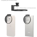 SmallRig Vibe P30 LED Video Ring Light with Universal 67mm Threaded Filter Adapter
