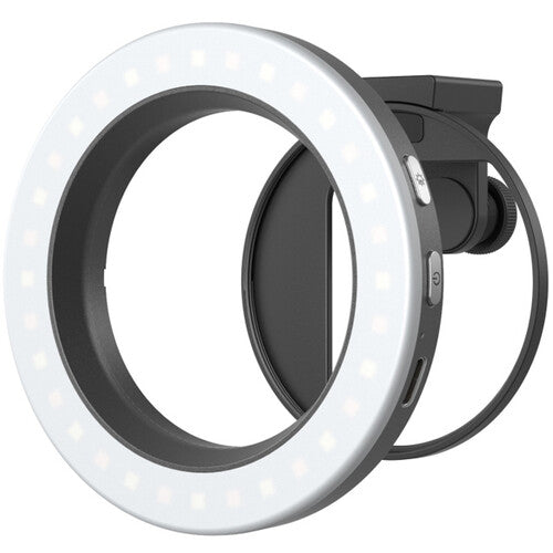SmallRig Vibe P30 LED Video Ring Light with Universal 67mm Threaded Filter Adapter