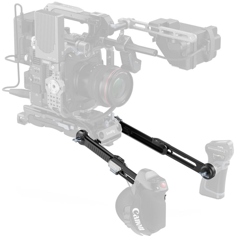 SmallRig 5206 Shoulder Rig Extension Arm with ARRI Rosettes (2-Pack)