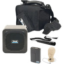 Anchor Audio MINI Pro System 1 Package with Wired Mic, Beltpack Transmitter, and Headband Mic