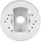 Hanwha Vision SBD-140PMW Pole Mount Base (White)