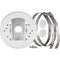 Hanwha Vision SBD-140PMW Pole Mount Base (White)