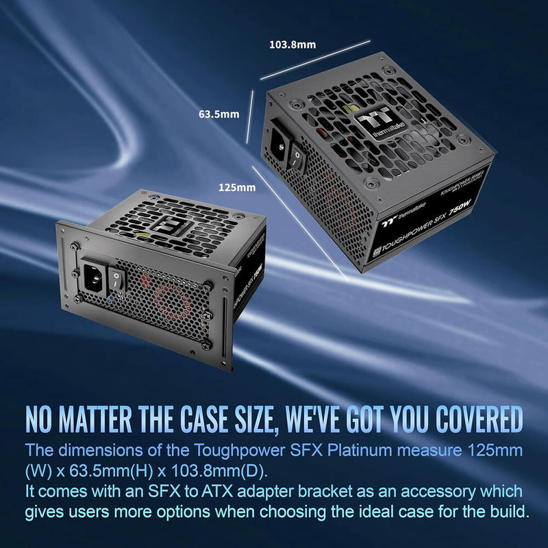 Thermaltake Toughpower SFX 750W 80 PLUS Platinum Power Supply