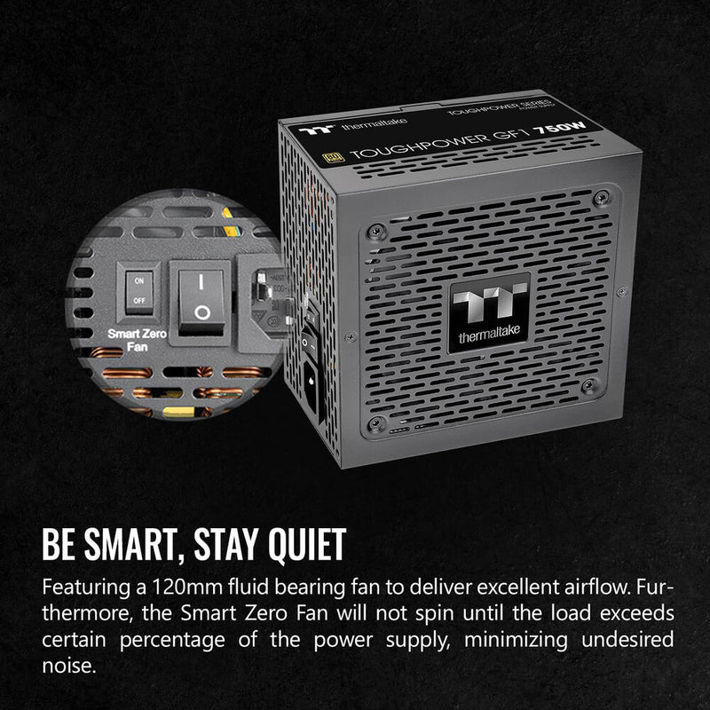 Thermaltake Toughpower GF1 750W 80 PLUS Gold TT Premium Power Supply