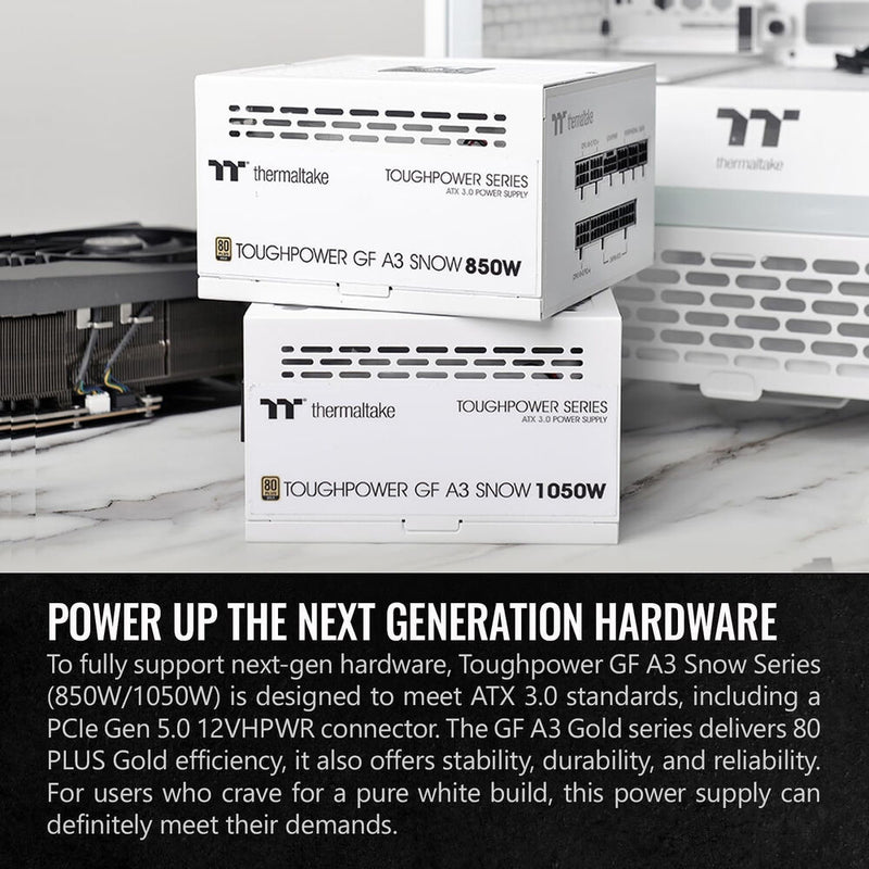 Thermaltake Toughpower GF A3 Snow 850W 80 PLUS Gold Power Supply