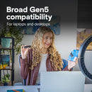 Crucial 1TB P510 PCIe 5.0 M.2 Internal SSD