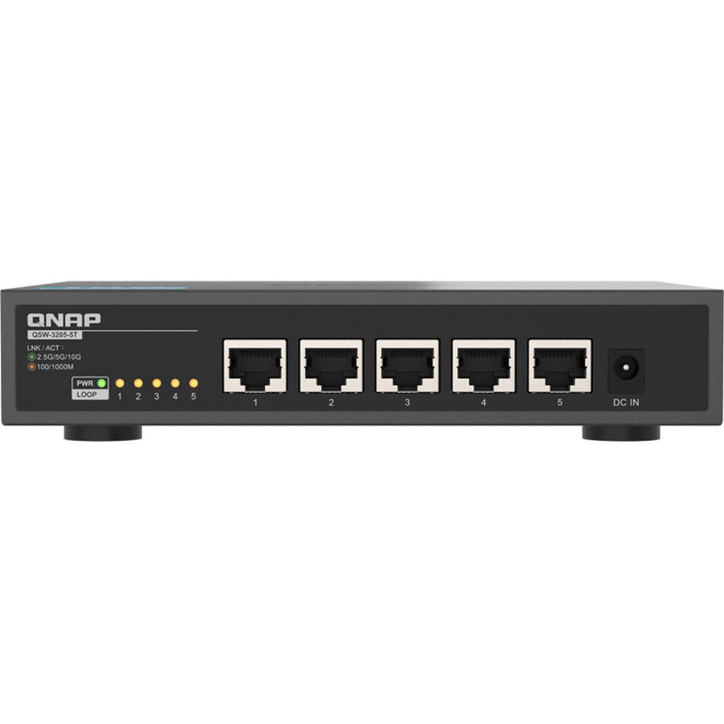 QNAP QSW-3205-5T 5-Port 10G Unmanaged Network Switch