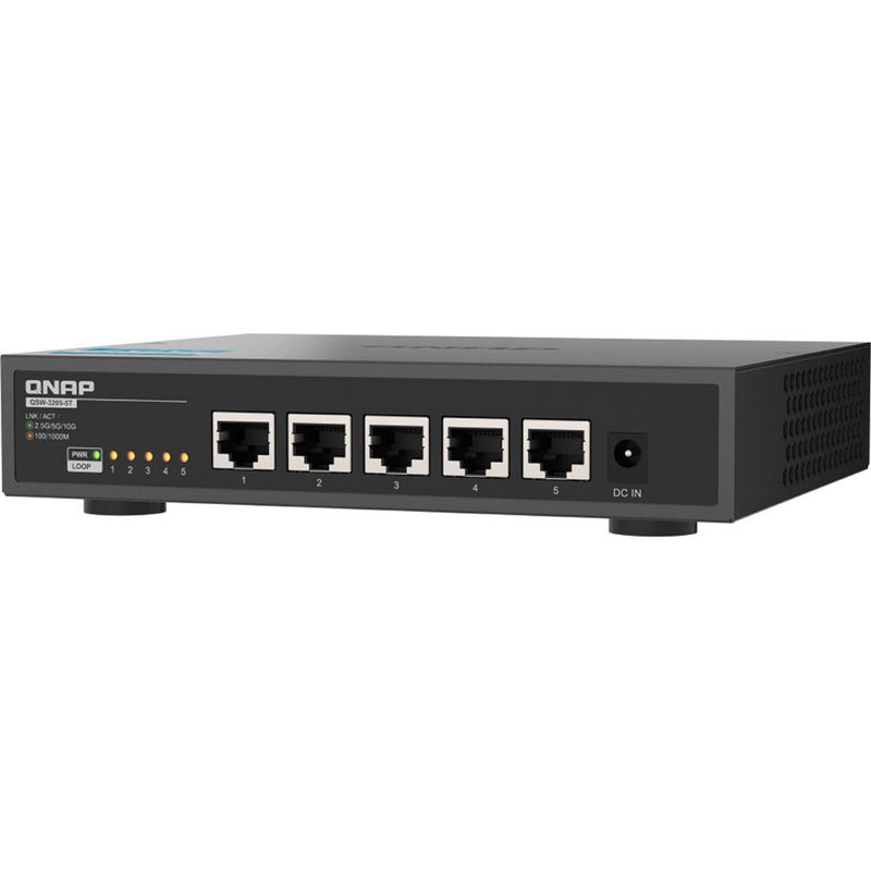 QNAP QSW-3205-5T 5-Port 10G Unmanaged Network Switch