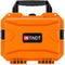 Eylar 11.8" Intact Stacker Compact Hard Case with Foam (Orange)