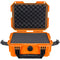 Eylar 11.8" Intact Stacker Compact Hard Case with Foam (Orange)