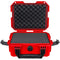 Eylar 11.8" Intact Stacker Compact Hard Case with Foam (Red)