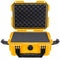 Eylar 11.8" Intact Stacker Compact Hard Case with Foam (Yellow)