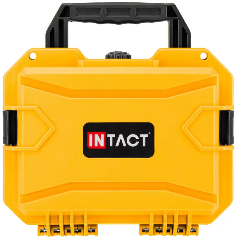 Eylar 11.8" Intact Stacker Compact Hard Case with Foam (Yellow)