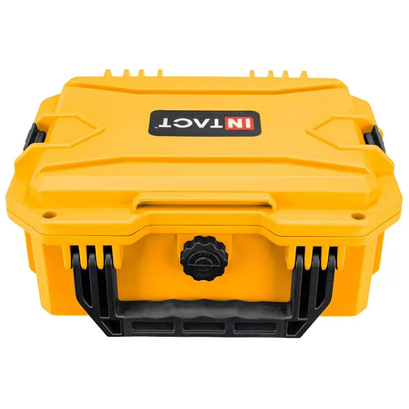 Eylar 11.8" Intact Stacker Compact Hard Case with Foam (Yellow)