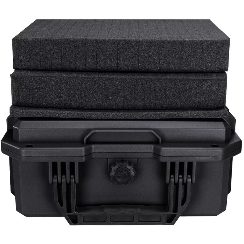 Eylar 13.8" Intact Stacker Compact Hard Case with Foam (Black)