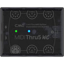 CME MIDI Thru5 WC 1-In / 5-Out MIDI Thru/Split Box with Optional Bluetooth MIDI