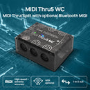 CME MIDI Thru5 WC 1-In / 5-Out MIDI Thru/Split Box with Optional Bluetooth MIDI