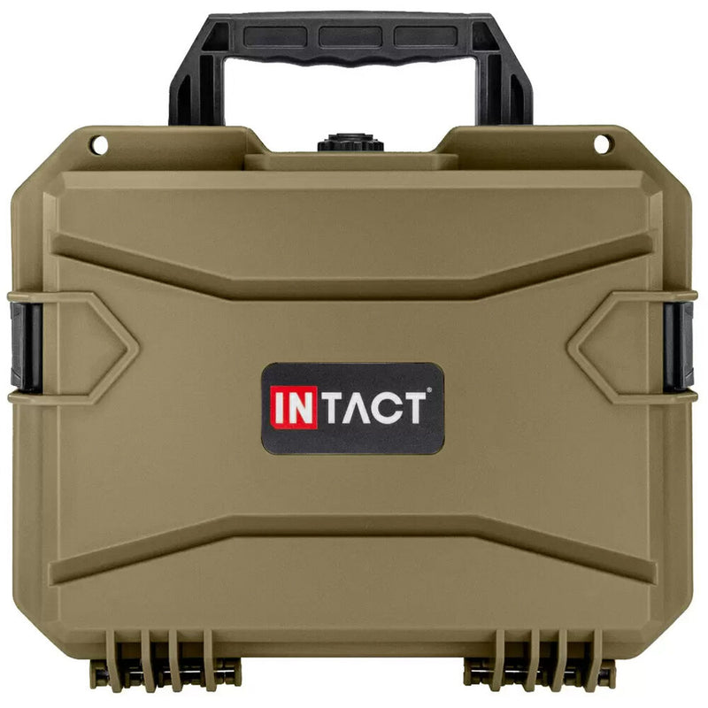 Eylar 13.8" Intact Stacker Compact Hard Case with Foam (Green)