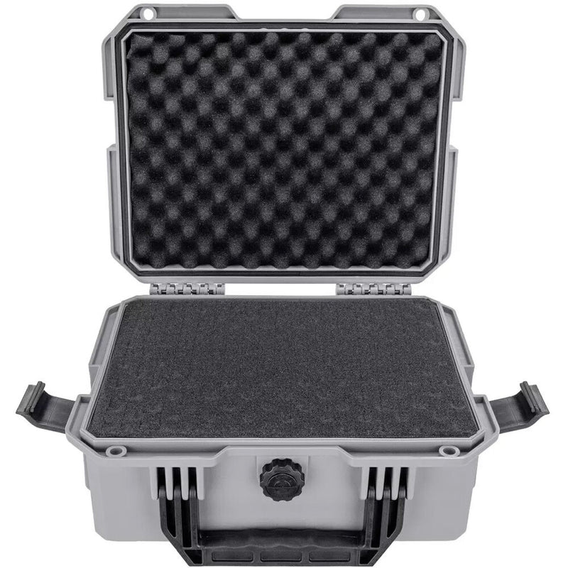 Eylar 13.8" Intact Stacker Compact Hard Case with Foam (Gray)